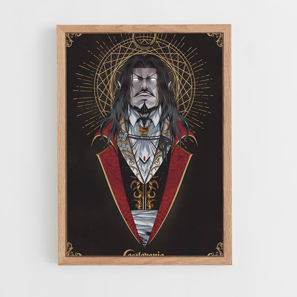 Poster Dracula: La Couronne des Ténèbres – affiche Castlevania (vue 4)